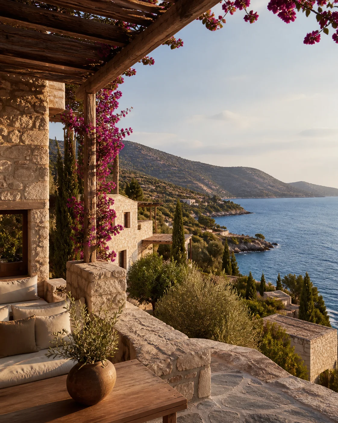 Turkish landscape held in gentle morning light